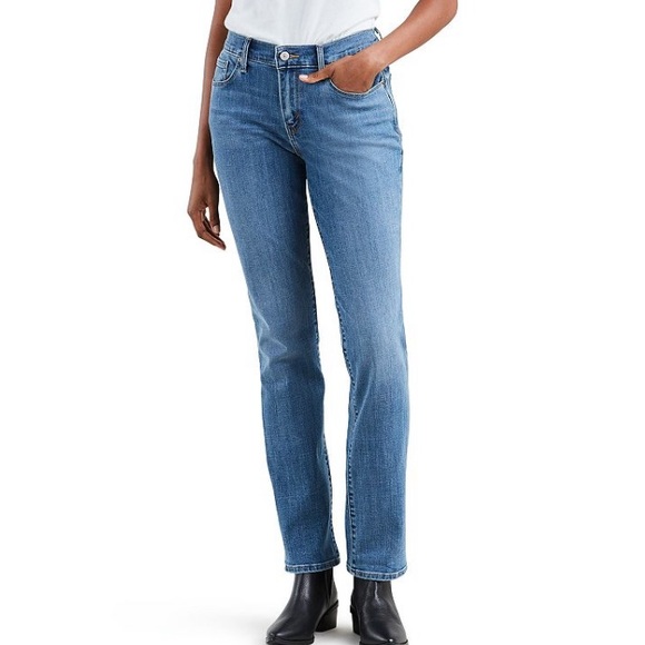 Women's Levi's® 505™ Straight Jeans 8M W29XL32 - Picture 14 of 15